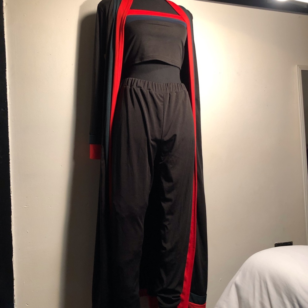 Sale🛍💥JJ Lovely 3pc black pant set💥 - Picture 3 of 5